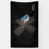 アルテミスBioSentinel CubeSat 横断幕 (縦)