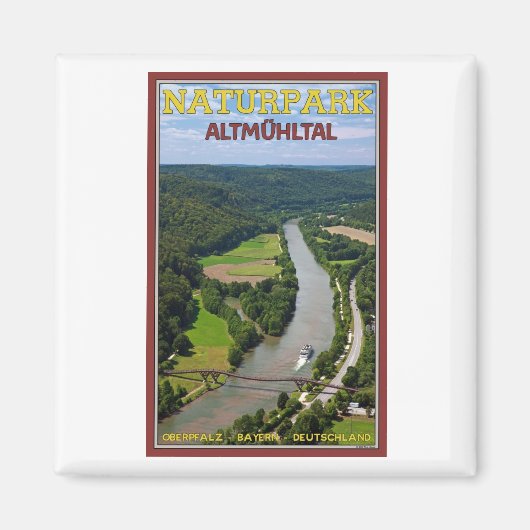 アルテミュールタルリバークルーズ マグネット (正面)