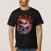 アルデカルドスノマッドロゴ Tシャツ (正面)