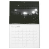 アルデンアームストロング著鉄道写真 カレンダー (2月 2026)