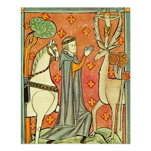 アルデンヌの聖ユースタキウス使徒 ポスター (正面)