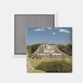 アルトゥンハは200年に遡るマヤのサイト マグネット (正面/裏面)