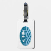 アルトオナペンシルバニアアウトドア ラゲッジタグ (裏面縦)