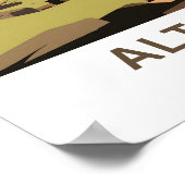 アルトオナペンシルバニアトラベルプリント ポスター (角)