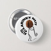 アルトクラリネットナット 缶バッジ (正面&裏面)