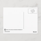 アルトクレフ、 音符記号オンスタッフC-クレフ、 音符記号ヴィオラミュージック白黒 ポストカード (裏面)