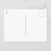 アルトサックス ポストカード (裏面)