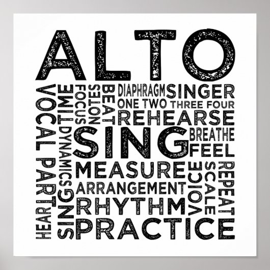 アルトタイポグラフィ ポスター (正面)