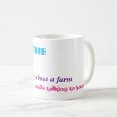 アルトフおもしろいァームヘンジョーク コーヒーマグカップ (正面右)