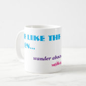 アルトフおもしろいァームヘンジョーク コーヒーマグカップ (正面左)