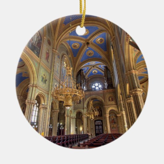 アルトレルシェンフェルダーキルシュウィーンオステレイヒ セラミックオーナメント (正面)