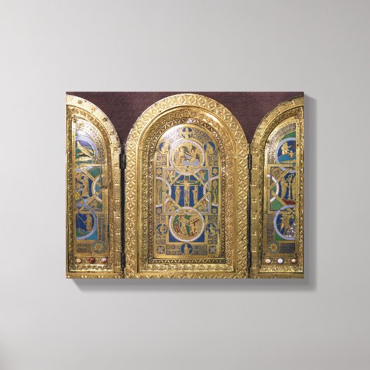 アルトンタワーズトリプチチ， c.1150 キャンバスプリント (正面)