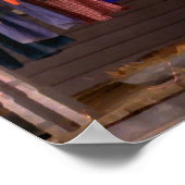 アルトンラインポスターのオレンジ色のタートルネック ポスター (角)