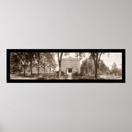 アルトン軍隊アカデミー写真1908 ポスター (正面)