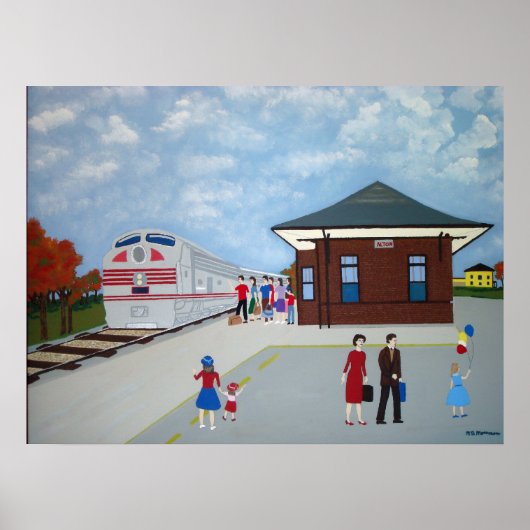 アルトン駅 ポスター (正面)