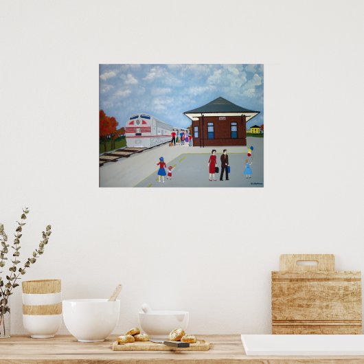 アルトン駅 ポスター (キッチン)