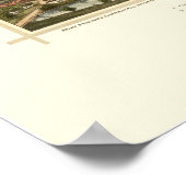 アルトン， NHパノラママップ – 1888 ポスター (角)