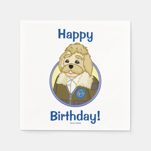 アルト事実 スタンダードカクテルナプキン (正面)