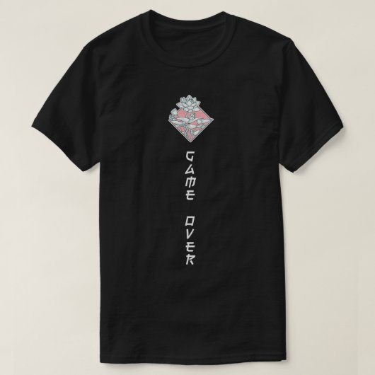 アルト服のエステシック越えゲーム Tシャツ (デザイン正面)