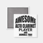 アルト素晴らしクラリネット選手 マグネット (正面/裏面)