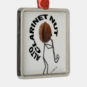 アルト・クラリネット・ナット! メタルオーナメント (右)