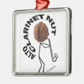アルト・クラリネット・ナット! メタルオーナメント (左)