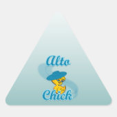 アルト・シック#3 三角形シール (正面)