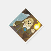 アルト・ファクトが探索に出る スタンダードカクテルナプキン (角)