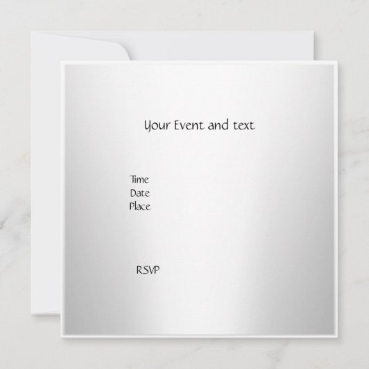 アルト モネ クラシック インビテーション (裏面)