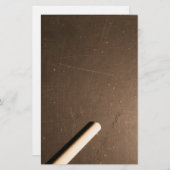 アルドイズヴィンテージ学校石板チョーク文具1 便箋 (正面/裏面)