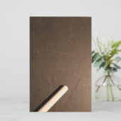 アルドイズヴィンテージ学校石板チョーク文具1 便箋 (スタンド正面)