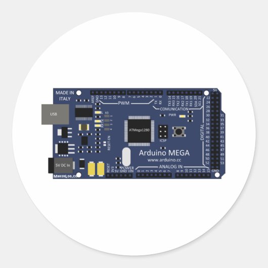 アルドゥイノメガ ラウンドシール (正面)