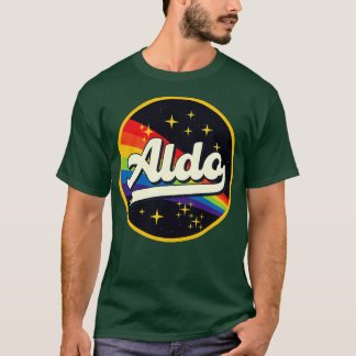 アルドレインボーイン宇宙ヴィンテージスタイル Tシャツ