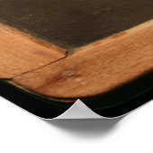 アルドワーズヴィンテージスクール石板チョークBポスター ポスター (角)