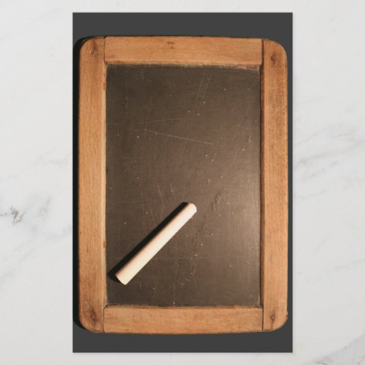 アルドワーズヴィンテージ学校石板チョーク文房具 便箋 (正面)