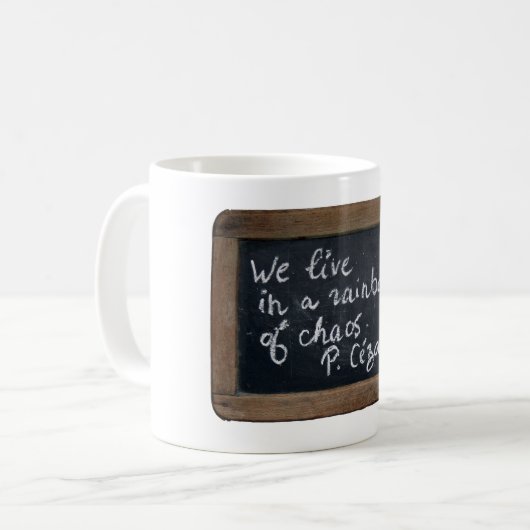 アルドワーズ08セザンヌの引用文マグ コーヒーマグカップ (正面左)