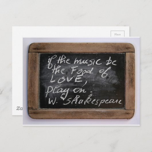 アルドワーズ - ウィリアム・シェイクスピアの名言 - ポストカード (正面/裏面)