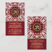 アルナヨガイースタンニューエイジ名刺 名刺 (正面/裏面)