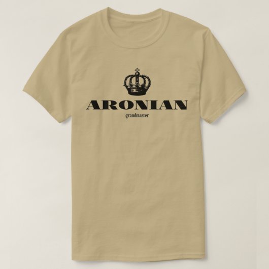 アルニアチェスの巨匠（チェス）棋士 Tシャツ (デザイン正面)