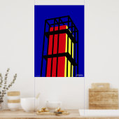 アルネジェイコブセンタワー ポスター (キッチン)