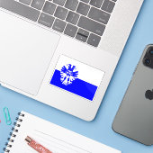 アルネム国旗、オランダ シール (ノートパソコンとiPhone)