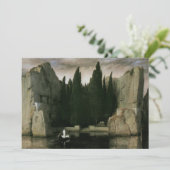 アルノルト・ボックリンの「死の島」 象徴主義芸術 (スタンド正面)