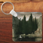 アルノルト・ボックリンの「死の島」 象徴主義芸術 キーホルダー (正面)