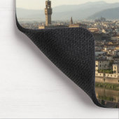 アルノ川、ドゥオモ、ポンテとのフローレンスの眺め マウスパッド (コーナー)