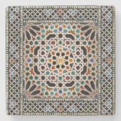 アルハンブラのタイル ストーンコースター (正面)
