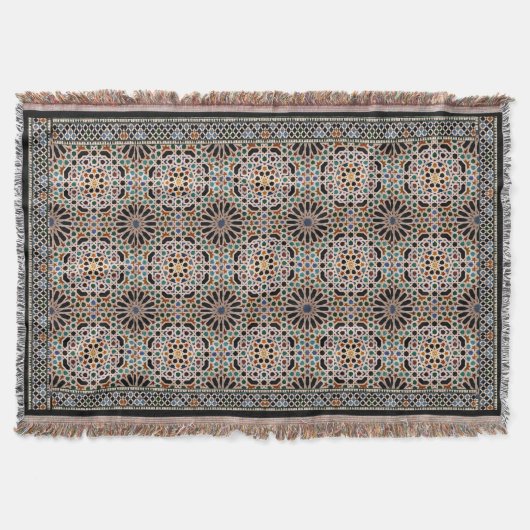 アルハンブラのタイル スローブランケット (正面)