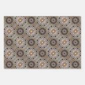 アルハンブラのタイル ラッピングペーパーシート (正面)