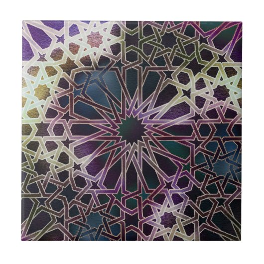 アルハンブラのデザイン タイル (正面)