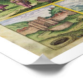 アルハンブラのビュー、'Civitates Orbis Terrarから ポスター (角)