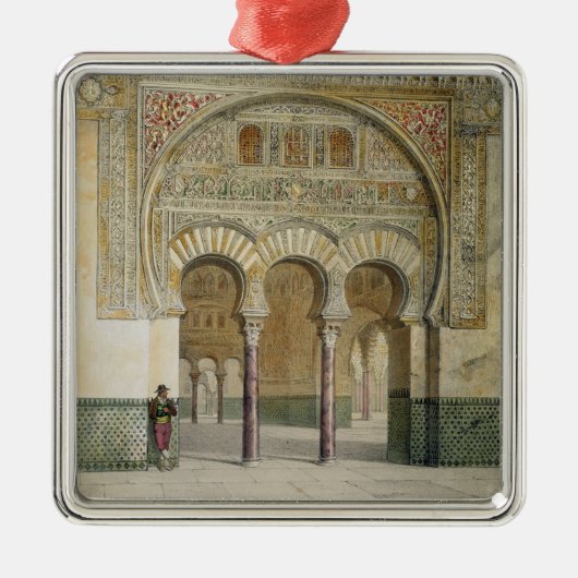 アルハンブラのライオンの裁判所のギャラリー、 メタルオーナメント (正面)